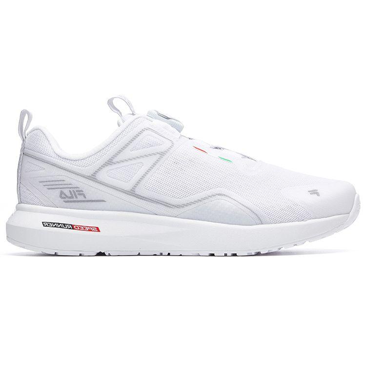 Fila Heritage Fabric Sports Comfortable Breathable Low-Top Lifestyle Shoes Women Sneaker White A12W022207FWT