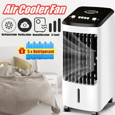 70W Aer Condiționat Portabil Ventilator de Răcire Umidificator Răcitor Aer Condiționat cu Timer Ventilator de Răcire Umidificator 230x255x580mm