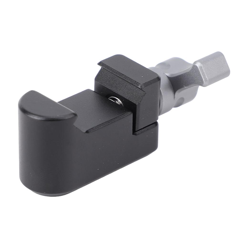 Camera Cage Extension Clamp with 1 4inch 3 8inch Thread Hole Quick Release Rail Clamp for Cold Shoe Adapter