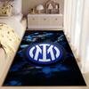 Inter Milan Snake Design Carpet suitable as a non-slip mat for the living room or bedroom sofa