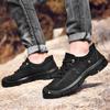 Men's Casual Shoes 2024 Trend Luxury Men's Shoes Low Thick-soled Sneakers Men Genuine Leather Outdoor Hiking Footwear Handmade