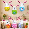 PVC Inflatable Easter Hare Festival Decoration for Garden Yard Tabletop Ceiling Easter Celebration Indoor and Outdoor