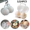 1/2/4pc Shockproof Egg Box Portable Outdoor Camping Shatterproof Egg Tray Refrigerator Egg Storage Boxes Travel Anti Drop Box
