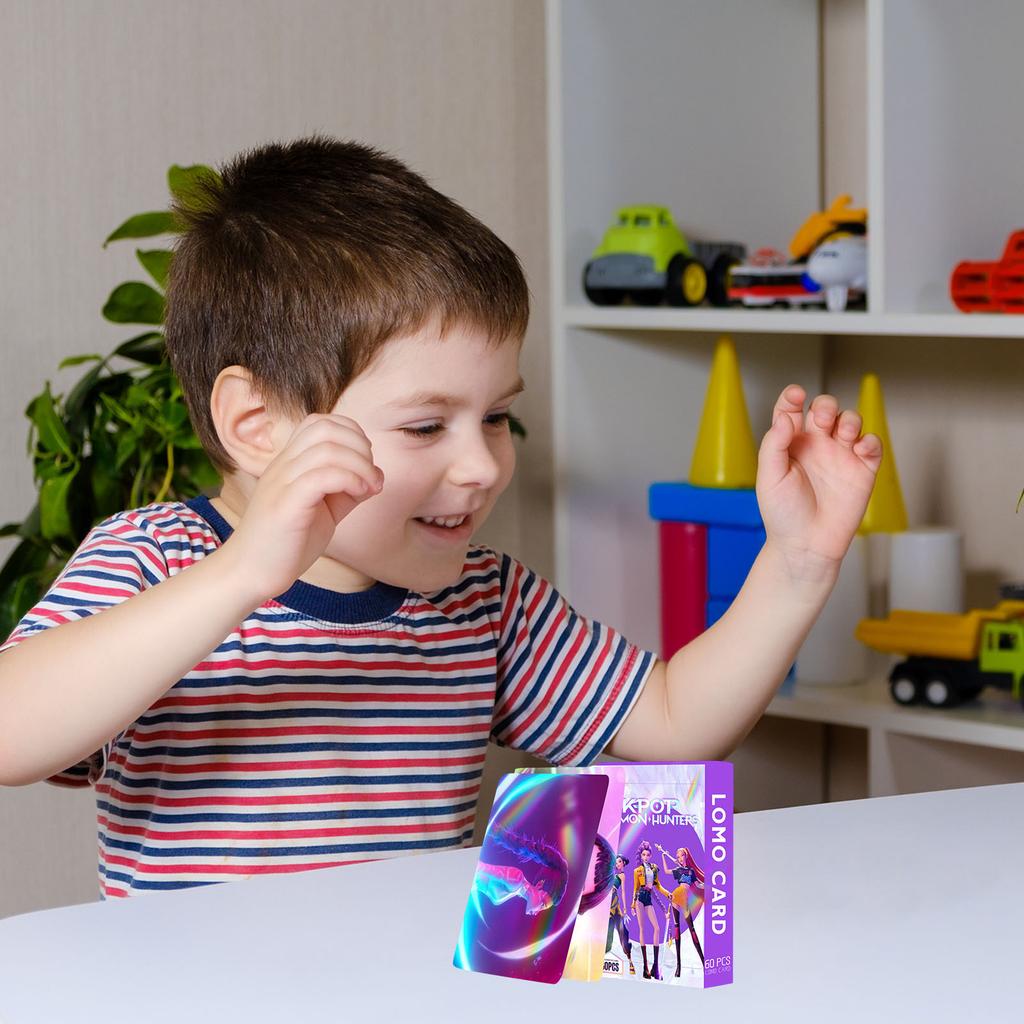 60 Flashkarten Hexenmädchen Doppelseitige LOMO-Karten