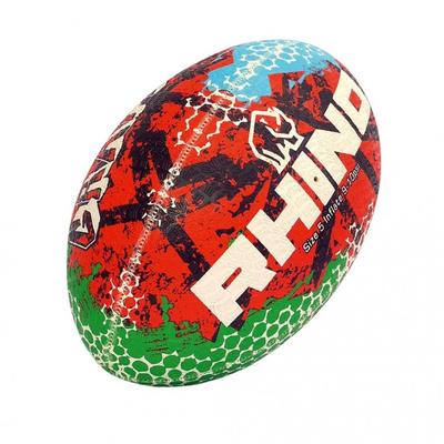 Rhino Graffiti-Rugbyball
