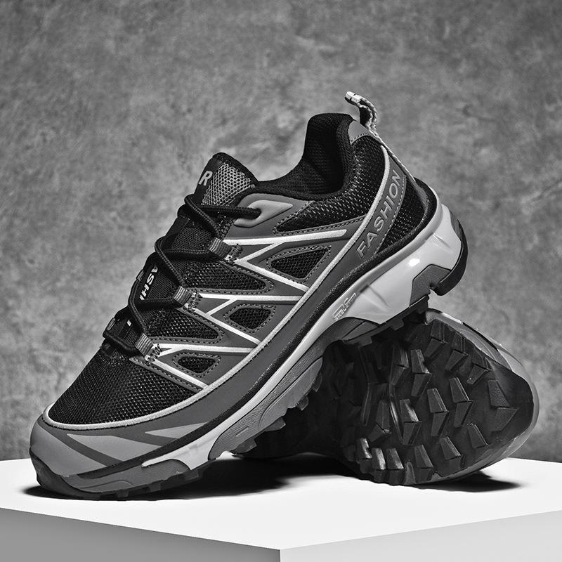 

Новые осенне-зимние уличные мужские походные ботинки большого размера, дышащие, для отдыха, путешествий, спортивные 46