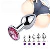 Mini Plug Anale Giocattoli per Adulti per Uomini Donne Buttplug Metallo Erotico Intimo Erotico Sexetoys Coppie Prodotti per Adulti XXS XS SML