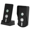 Wireless Intercom Doorbell 2 Way Talk Long Range 38 Ringtones Adjustable Volume Home Doorbell Intercom Kit Black