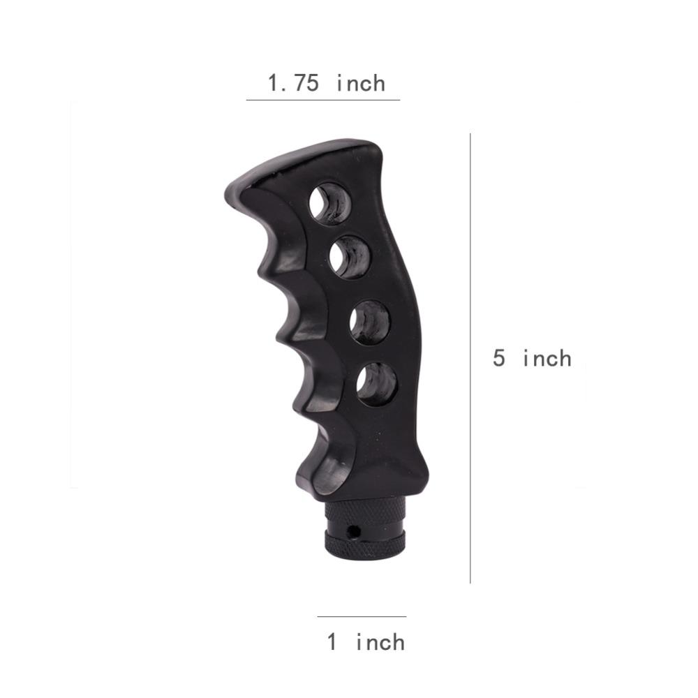 1xGun Grip Handle Car Manual Transmission Gear Shift Knob Head Shifter Universal