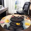 1pc Cat Heart Office Round Area Rug, Under Office Chairs Bedroom Living Room Home Decor, Room Deco, Available In Various Sizes