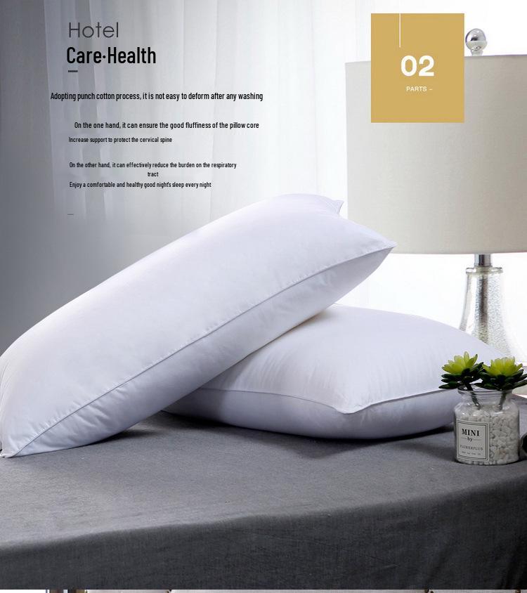 Bellelai Pure Cotton Star Hotel Feather Velvet Pillow – Soft and Comfortable