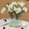 3/5 Pack Artificial Daffodil Swags Plastic Faux Narcissus Flower Bundle for Home Decor