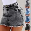 Office Party Summer Fashion Women Stretch Slim Bodycon Mini Jeans Denim Skirt