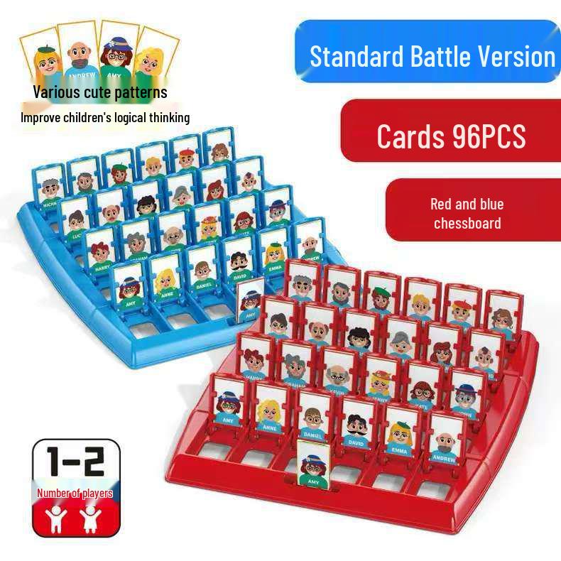 

Guess Who I Am: Two-Player Animal Character Card Battle