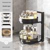 Wutuo Rotating Height-Adjustable Double-Layer Spice Rack
