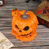 Halloween Fun Pumpkin Head Ornament Cartoon Pumpkin Flower Pot Resin Crafts Home Decoration Wax Pumpkin