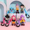 New Kpop Demon Hunters Little Tiger Keychain Pendant Cartoon Anime Monster Hunt Girls Key Ring Bag Hanging Decoration Gifts