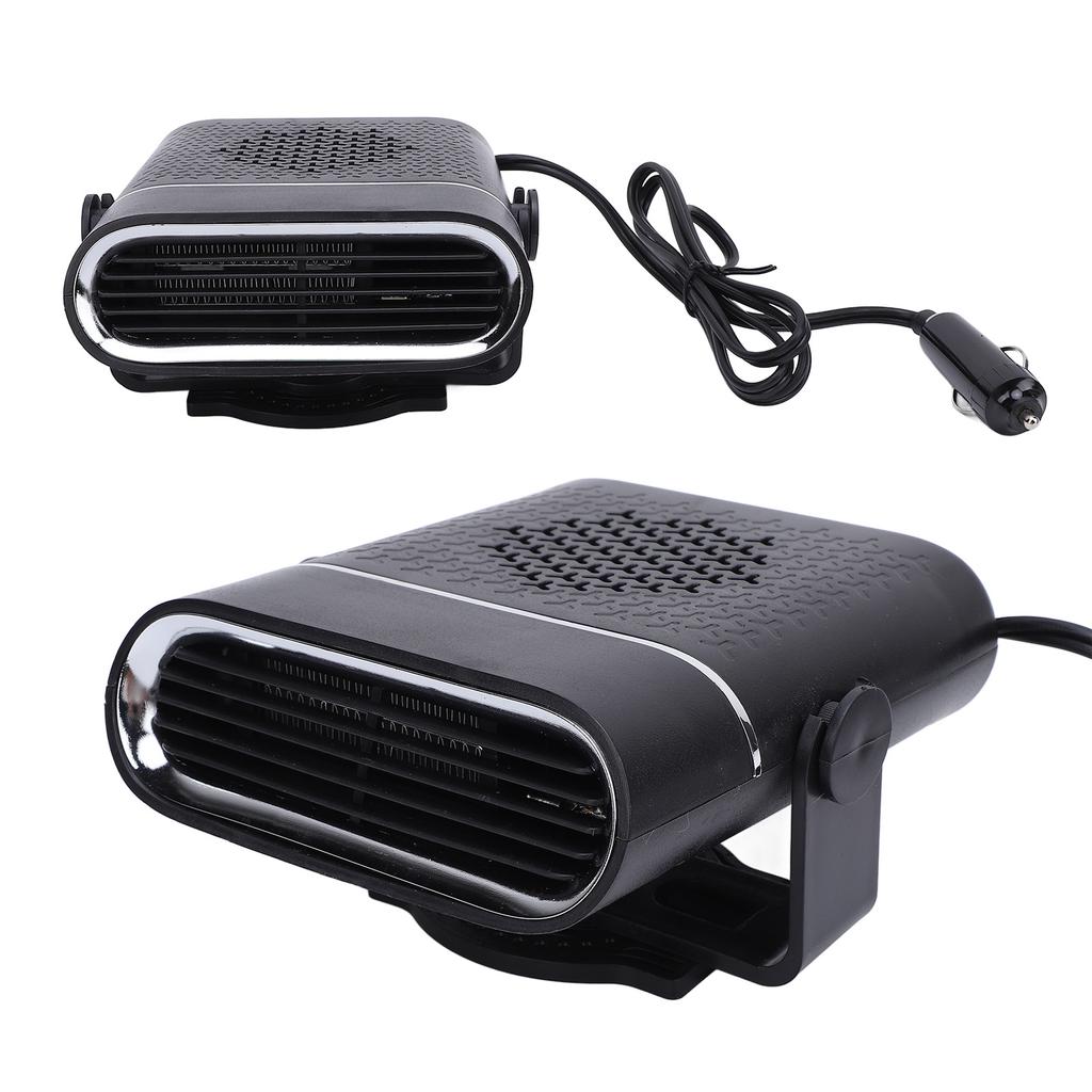 Portable Car Heater High Power Portable Multifunctional Car Windshield Defogging Heater Black 24V