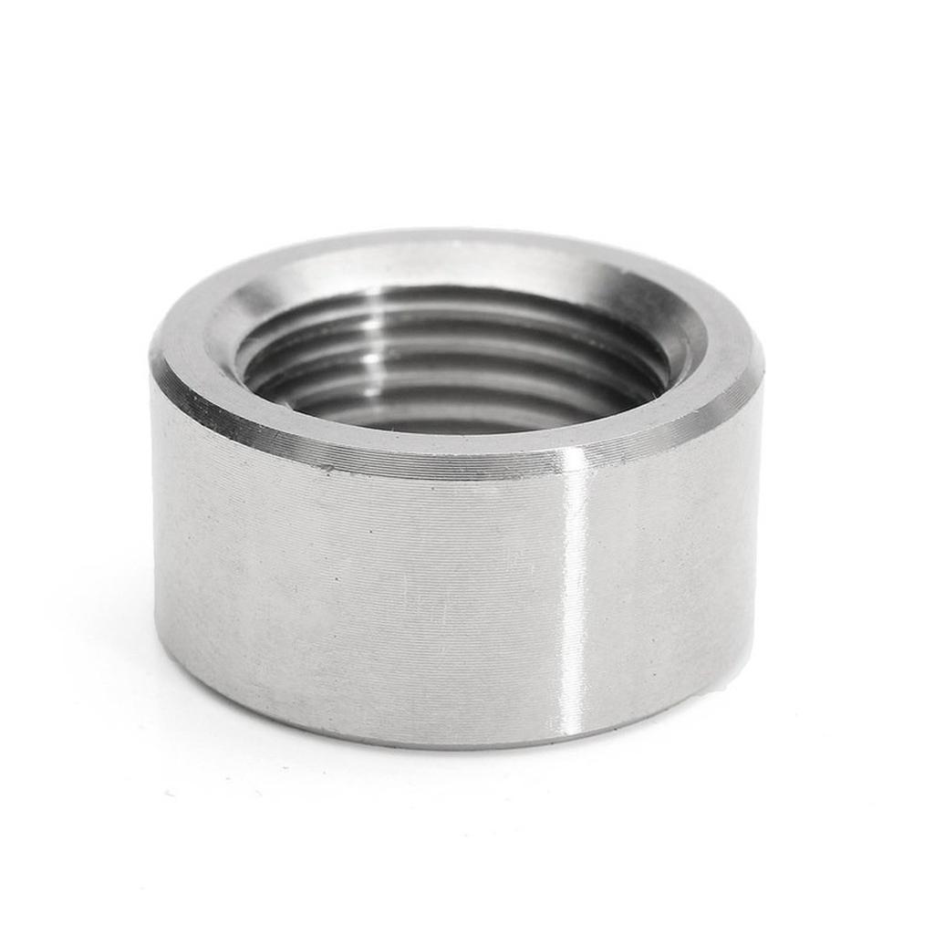 10X 304 Stainless Steel M18x1.5 Exhaust Weld-On Nut For Lambda Boss O2 Oxygen Sensor