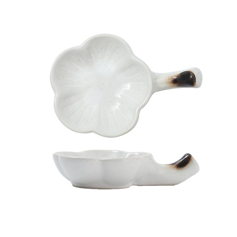 Kreatives Saucenschälchen Haushalt Keramik Dippschälchen Japanisches Geschirr Saucenschälchen Essigschälchen Gewürzschälchen Niedliches Saucenschälchen