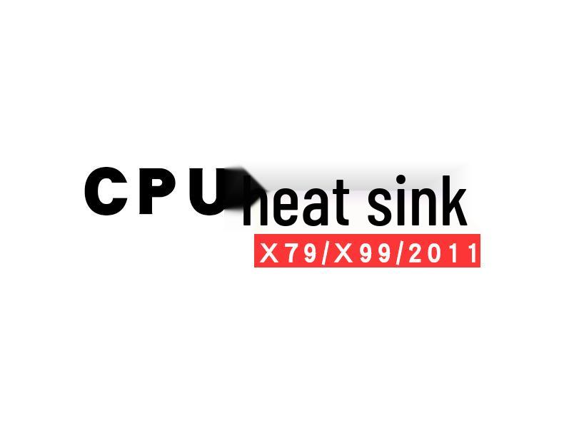 4-Heat Pipe Tower CPU Cooler with 9cm Silent PWM Fan for Socket 2011/2066/X79/X99 Desktops