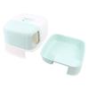 Cat Litter Box Anti Splashing Odor Resistant Stylish Look Enclosed Kitty Litter Box Cat Toilet for