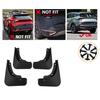 ABS Mudguard Brand New High Quality 4Pcs Auto Accessories