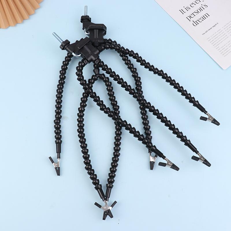 Multi Soldering Helping Third Hand Tool Table Clip Soldering Stand Welding Pcb Holder Flexible Arm Soldering Tool