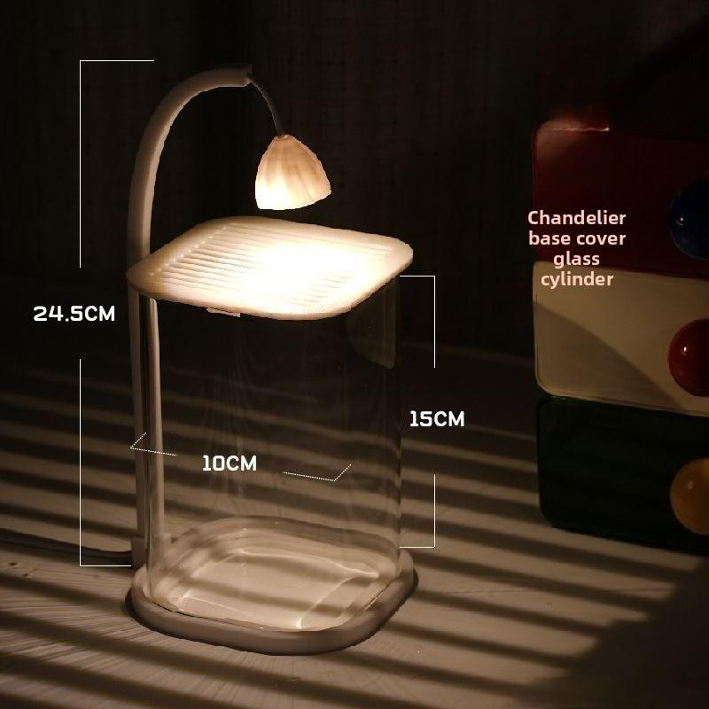 

2026 New Acrylic Small Fish Tank Desktop Creative Tank Living Room Creative Desktop Decoration High-end Viewing Light Aquarium Light