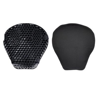Scaun cu gel pentru motociclete Husă de pernă 3D Scaun în fagure care absoarbe șocuri Husă confortabilă și respirabilă pentru