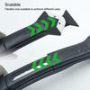 Silicone Scraper Squeegee Glue Remover Knife Caulking Angle Beauty Crack Trowel Tool Grout Scraper Kit With 5Pcs Scraper Head