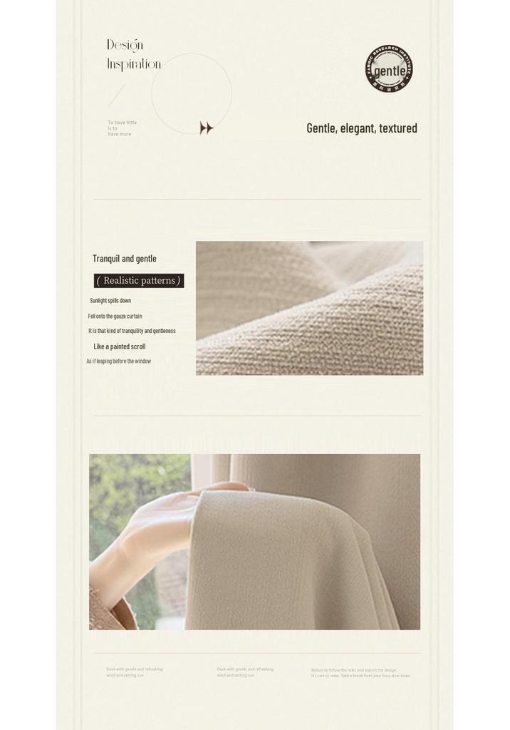 2025 Blackout Chenille Curtains: Thick, Solid Colors, Multiple Options