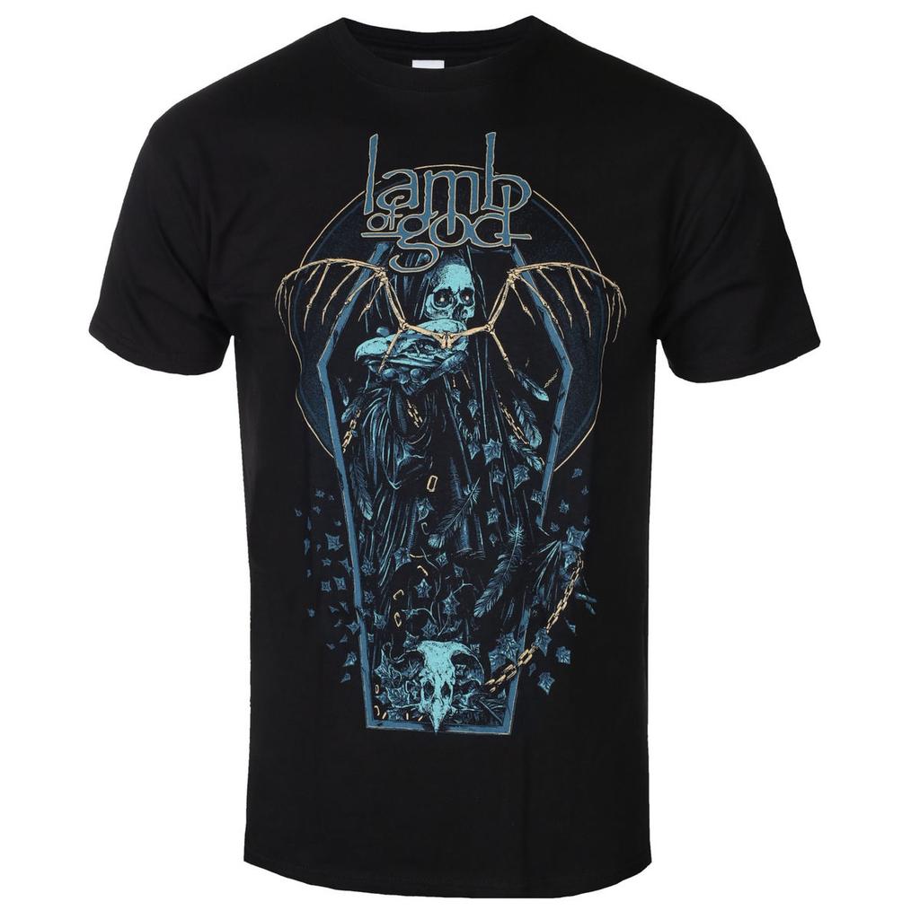 2026 Lamb of God Band Graphic Cotton Tshirt Unisex Summer Short Sleeve Fashion Brand Tee Luxury Casual Vintage Retro Tops