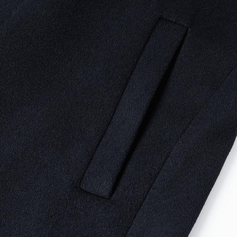 Montagut Men's Pure Wool Lapel Overcoat