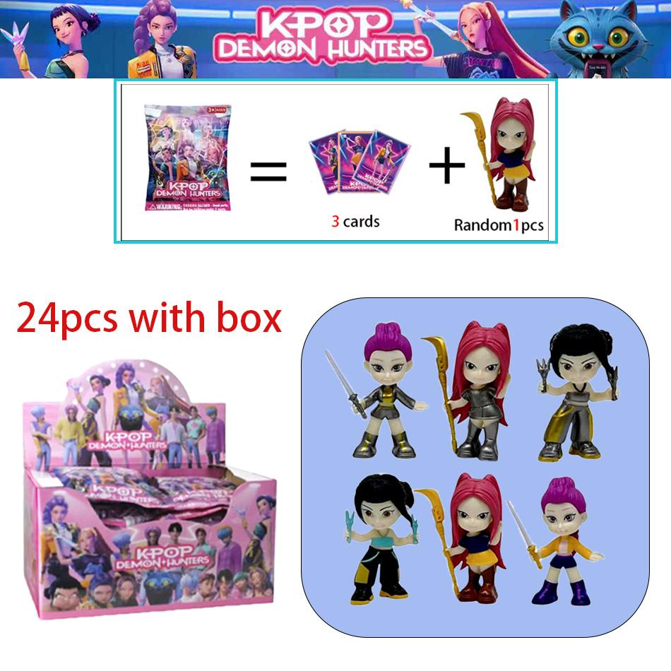 Kpop Demon Hunt blind box series Figure Model Toy Cartoon Gaming Peripherals Desk Decoration Halloween/Christmas for Kid Gifts