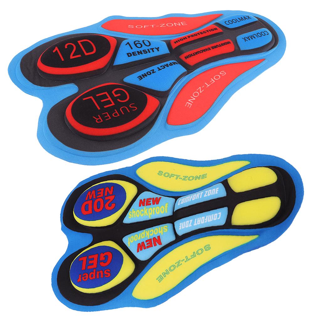 3D Gel Cushion Pad for Bicycle Bike Underwear Shortie Cycling Shorts Pants