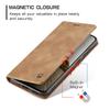 For Oppo Reno13 5G (Global) Wallet Case CASEME 013 Series PU Leather Phone Cover Stand