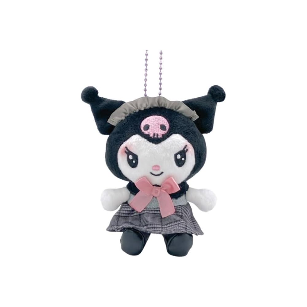 

Nakajima Corporation My Melody Kuromi Mascot Collection Cute Plush Toy H13cm x W7.5cm x D6cm
