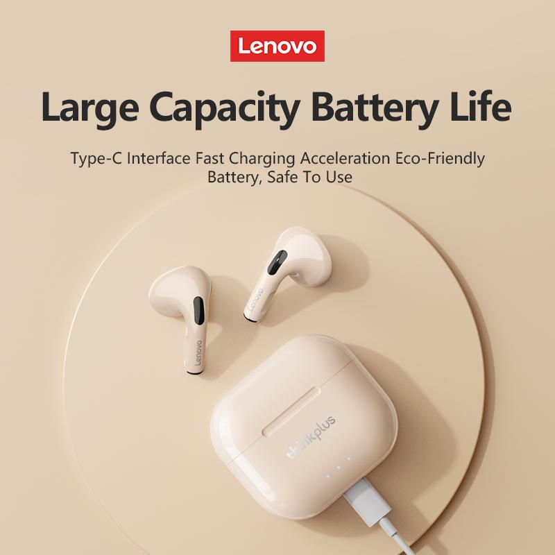 Lenovo LP40 II Bluetooth Earphones Wireless Headset Noise Reduction Headphones 230mAh HiFi Stereo Sports Earbuds With Mic