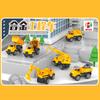 Children's Engineering Vehicle Set Excavator Crane Mixer Truck Dump Truck Ladder Truck Boy Toy Gift Box