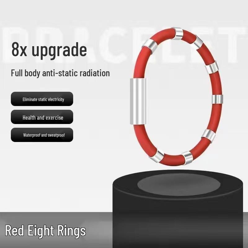 

Winter Antistatic Silicone Bracelet: Titanium Steel Magnetic Jewelry with Insulated Negative Ions, Eliminates Static Electricity