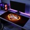Psv Eindhoven Crest Mouse Pad, Rubber Base, Mouse Pad for Gamers and Office Use, Gaming Desk , Easy To Clean Mat Christmas fan gifts