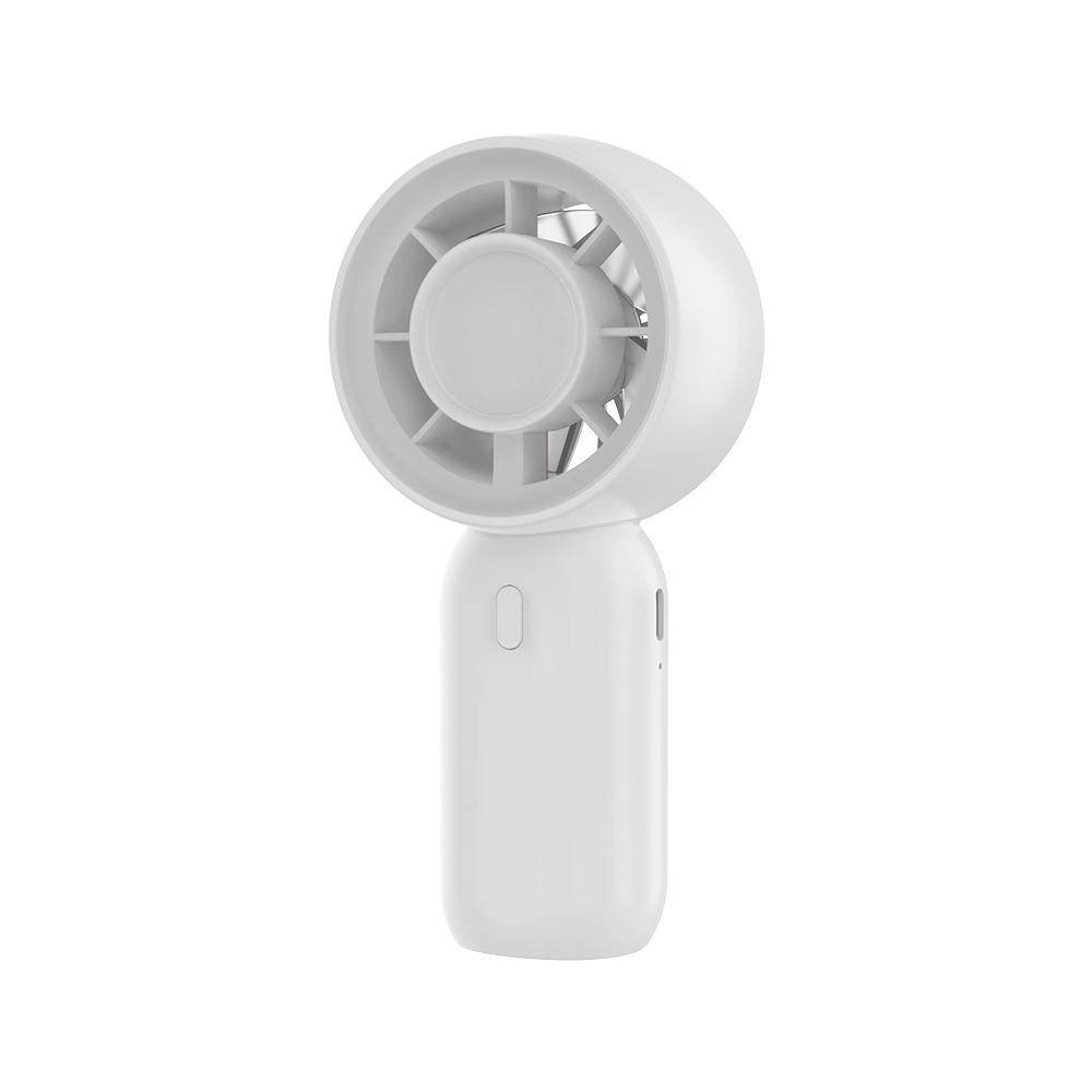 

3 Speed Portable Handheld Fan Fruit Color Pocket Fan New Cooling Fan Summer Travel Use білий