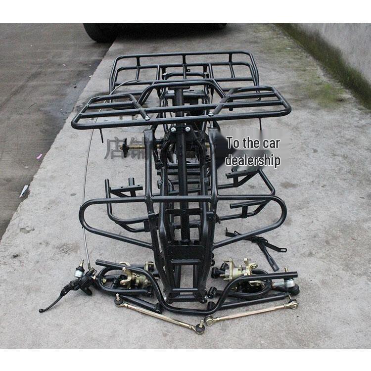 Big Bull 150-250CC ATV with CVT and Rear Axle Frame Front Drum, Rear Disc Brake