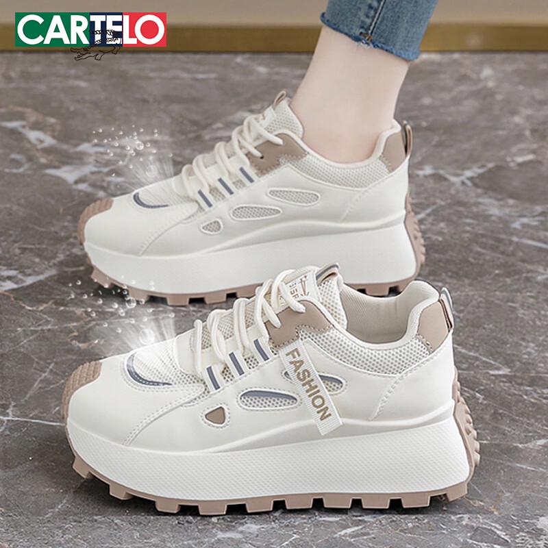 Cartelo Women s Platform Casual Sneakers 35