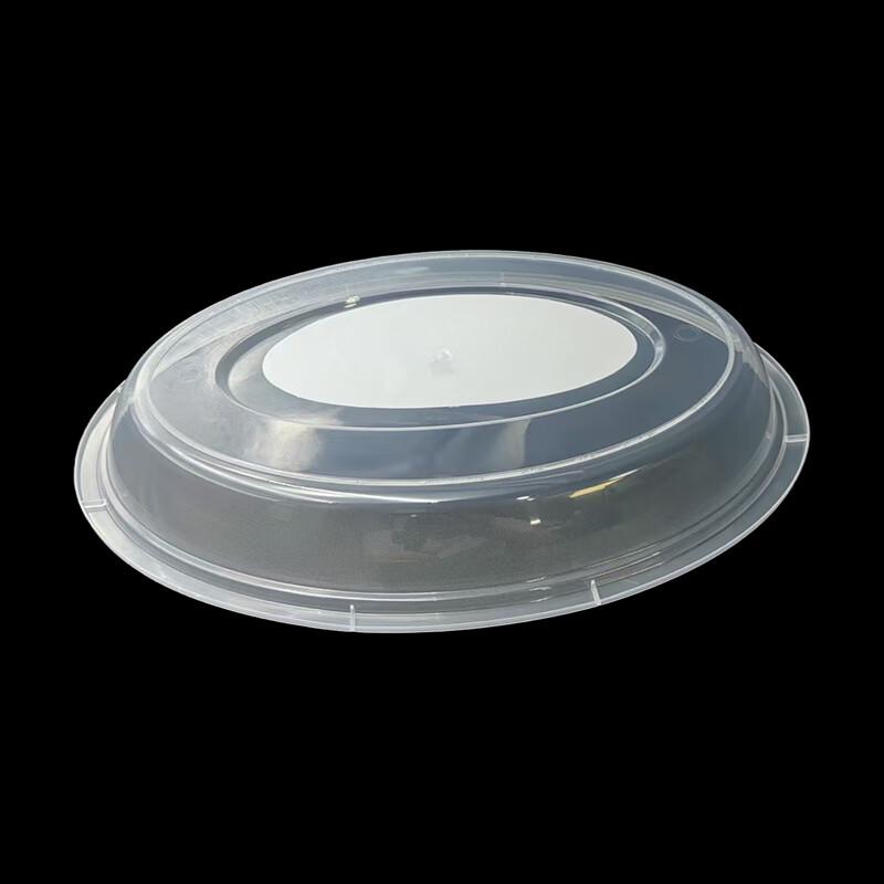 Heavy-Duty Clear Disposable Plastic Plates