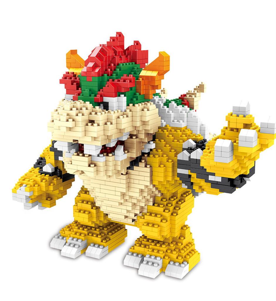 Cartoon Anime Game Figure Dinosaur Blocks Building Toy Bricks Educational Brinquedos for Kids Gift Children Christmas Present