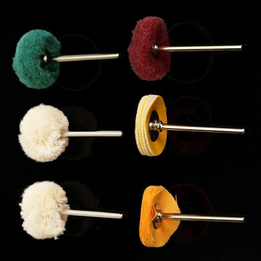 Polishing Wheel Buffing Pad Polishers Tool For Rotary Drill Bit with Stainless Steel Handle