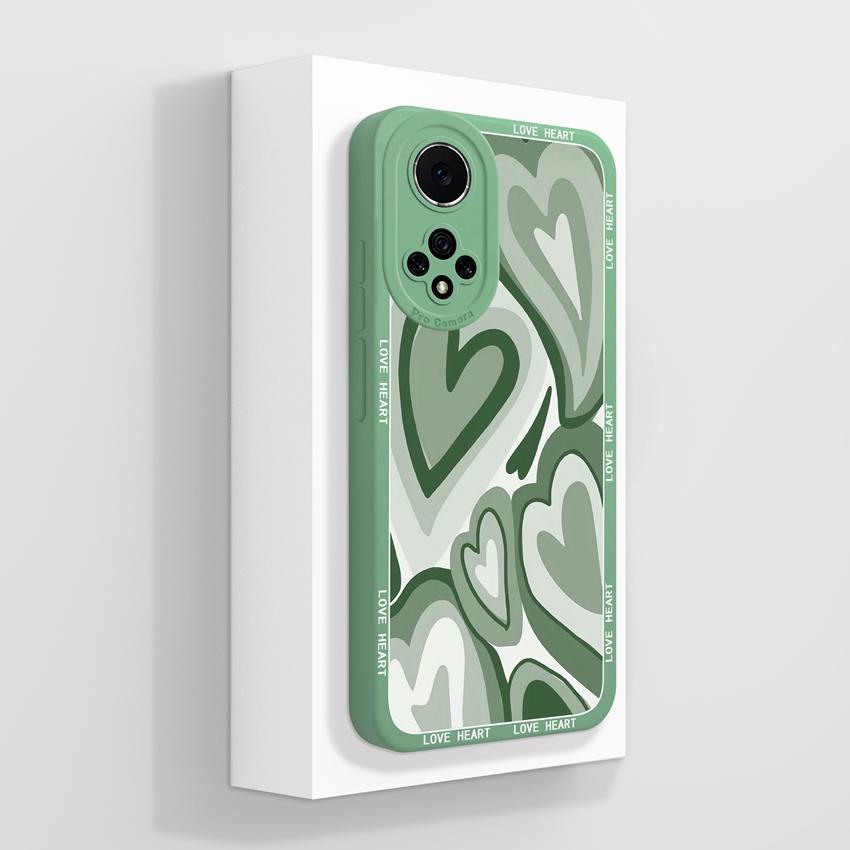 For Huawei Nova 9 10 11 Pro Y60 Y72 Phone Casing Pretty Watercolor Flowers Patterns Liquid Silicone Anti Drop Premium Protection Cover For Huawei Case