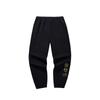 Anta Comfortable Versatile Warm Thick Knit Sports Pants Men bottoms Basic-Black 152618308N-1